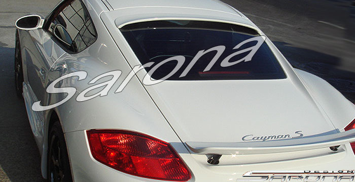 Custom Porsche Cayman Roof Wing  Coupe (2006 - 2013) - $349.00 (Manufacturer Sarona, Part #PR-005-RW)